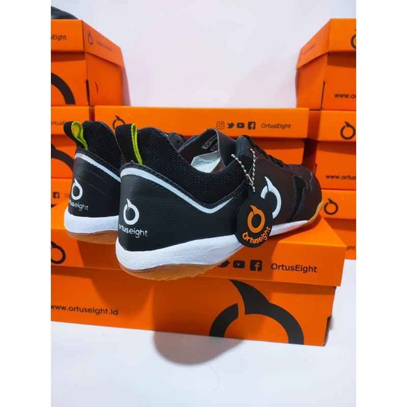 SEPATU FUTSAL ORTUS JOGOSALA RAMPAGE BLACK NEW FREE TAS