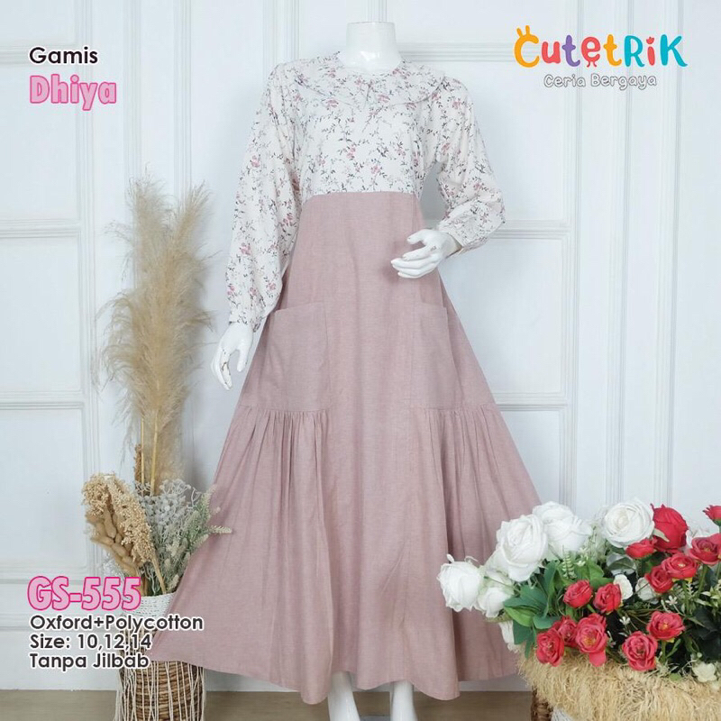 Gamis Dhiya by Cutetrik