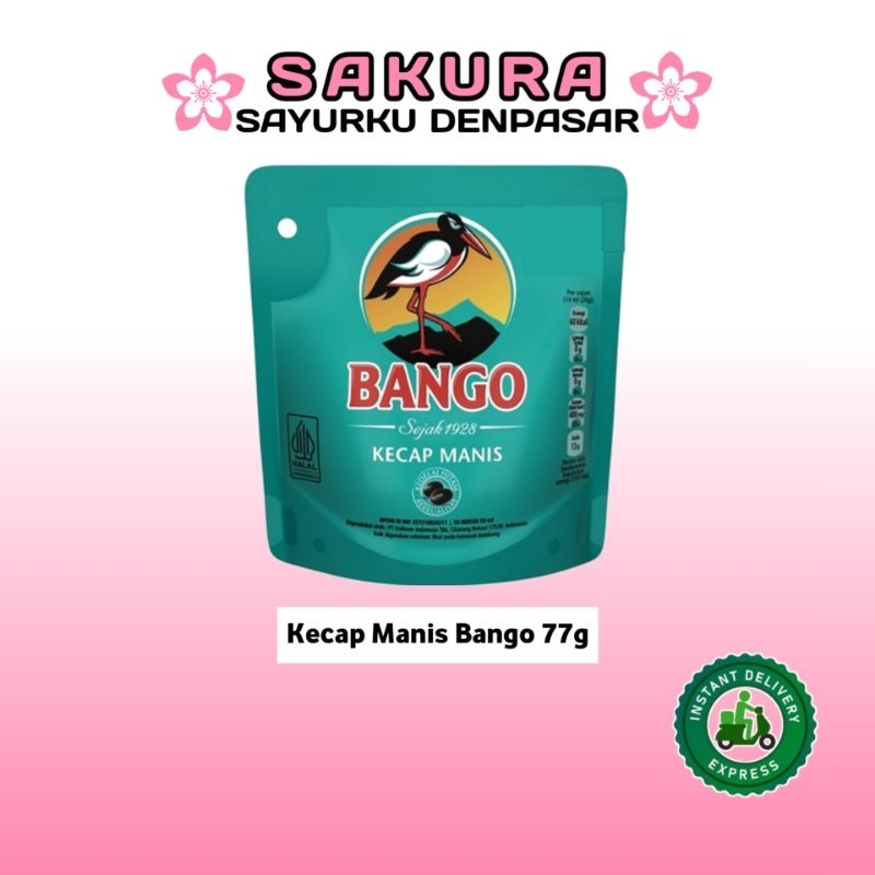 

Kecap Manis Bango 77g - SAKURA