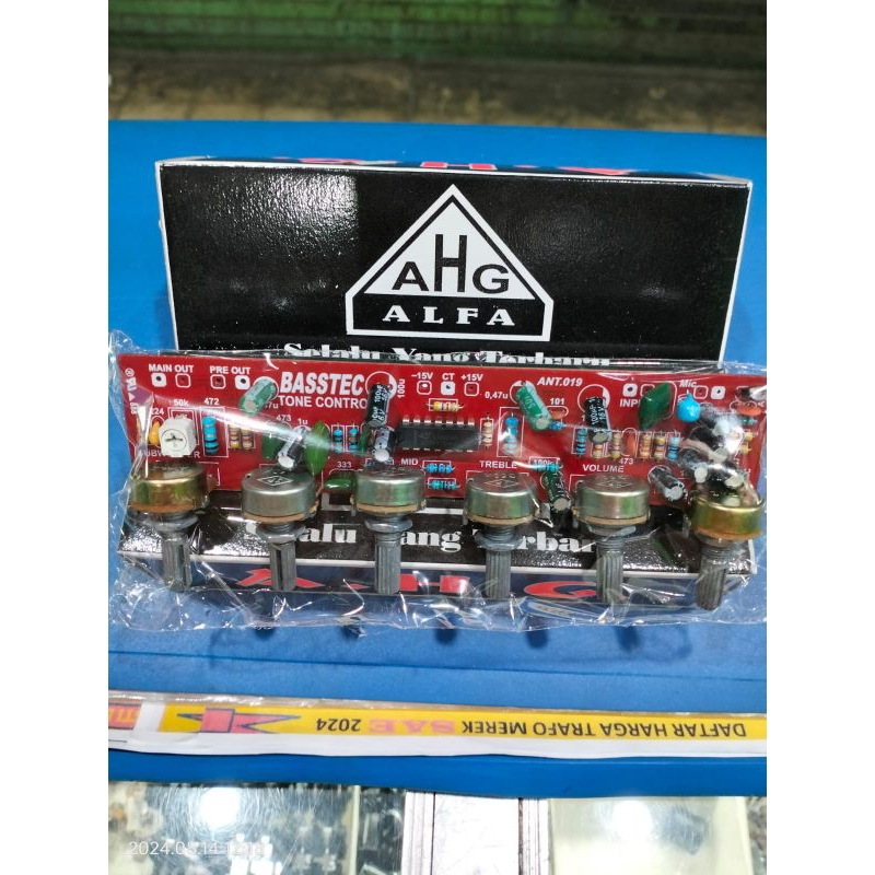 Kit tone control mono BASTEC +MIC