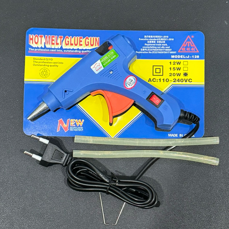 

RUSH KECIL 20W Hot glue gun kecil 20watt gun lem bakar lem bakar glue kecil 7mm Alat lem tembak Gun lem tembak kecil rush