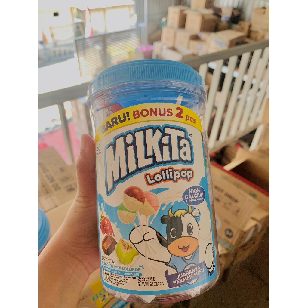 

(30+2 pcs) Milkita Lolipop Toples