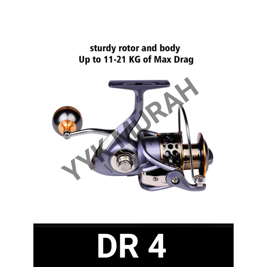 DR 4 reel proberos spinning MURAH 1