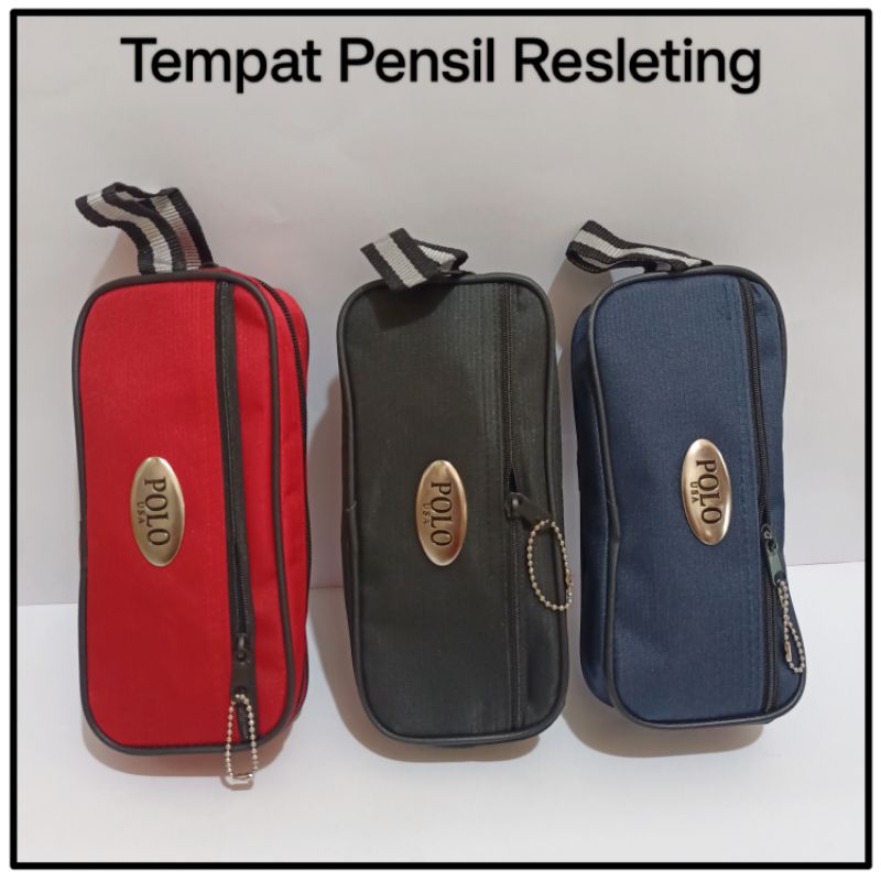 

1 Pcs Tempat Pensil Resleting Besar