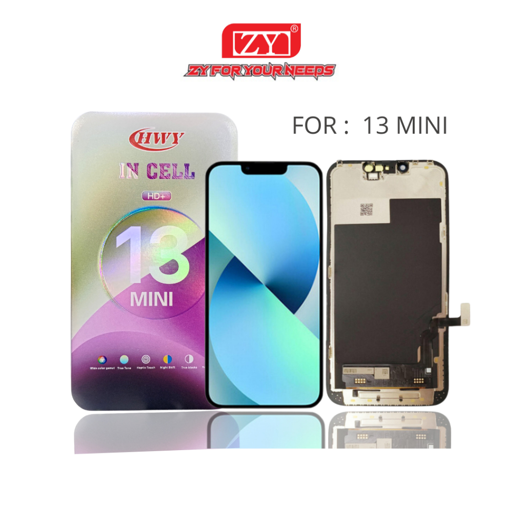 ZY LCD iPhone 13 Mini HD+ Incell Fullset Touchscreen