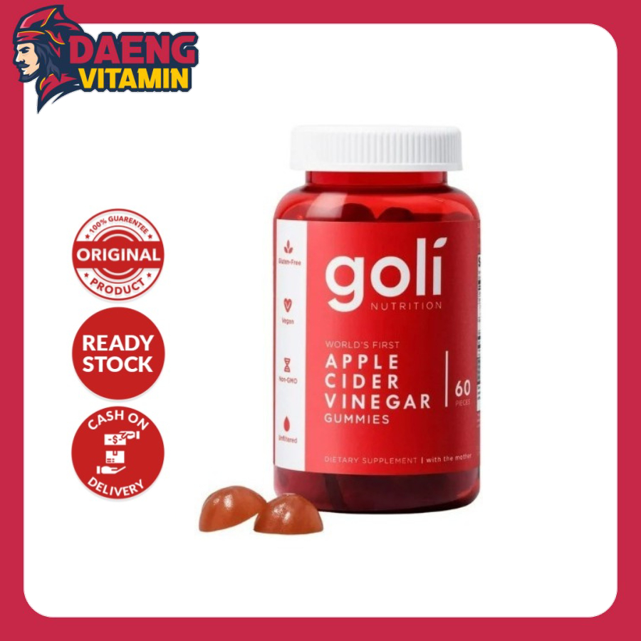 

Vitamin Apple Cider Vinegar Goli 60 Gummies - Pencernaan Diet Diabetes