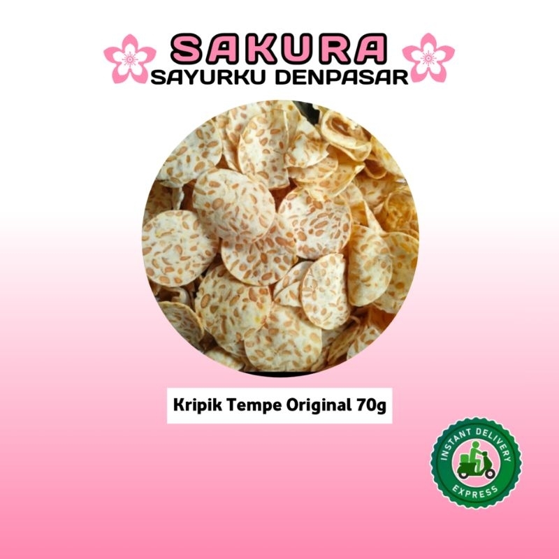 

Cemilan Kripik Tempe Original 70g - SAKURA