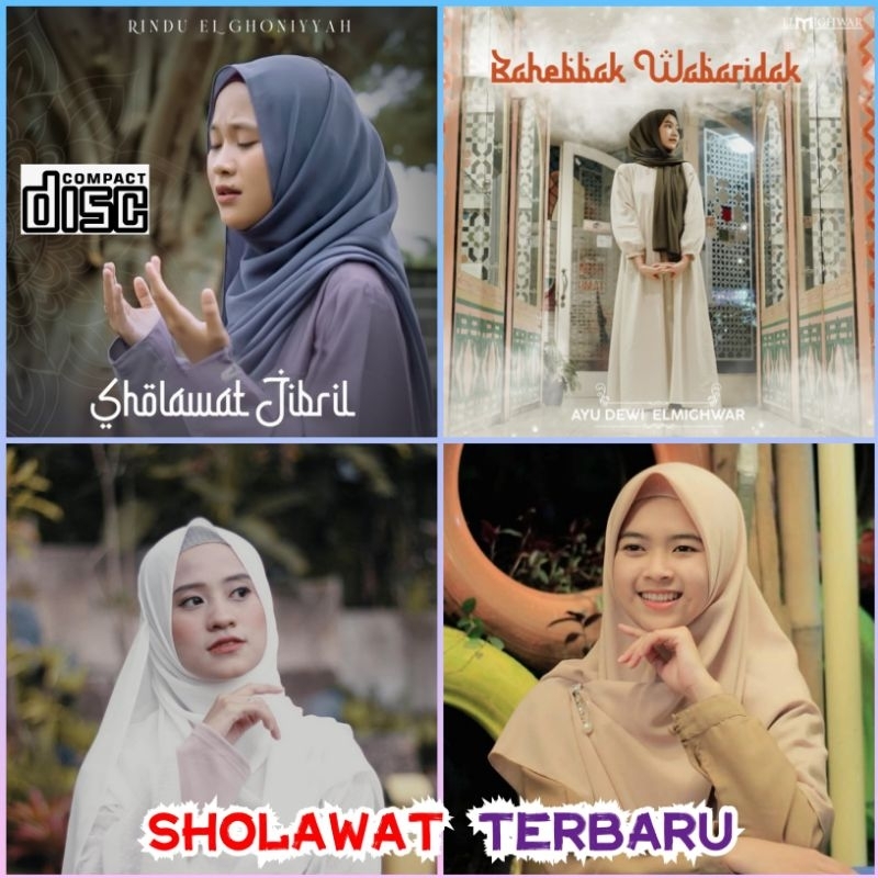 KASET CD CIMPACT DISC LAGU SHOLAWAT CAMPURAN-KASET CD LAGU AI KHODIJAH-KASET DVD LAGU AI KHODIJAH-KA