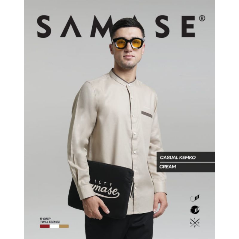 SAMASE KEMKO CASUAL LS R095P Cream