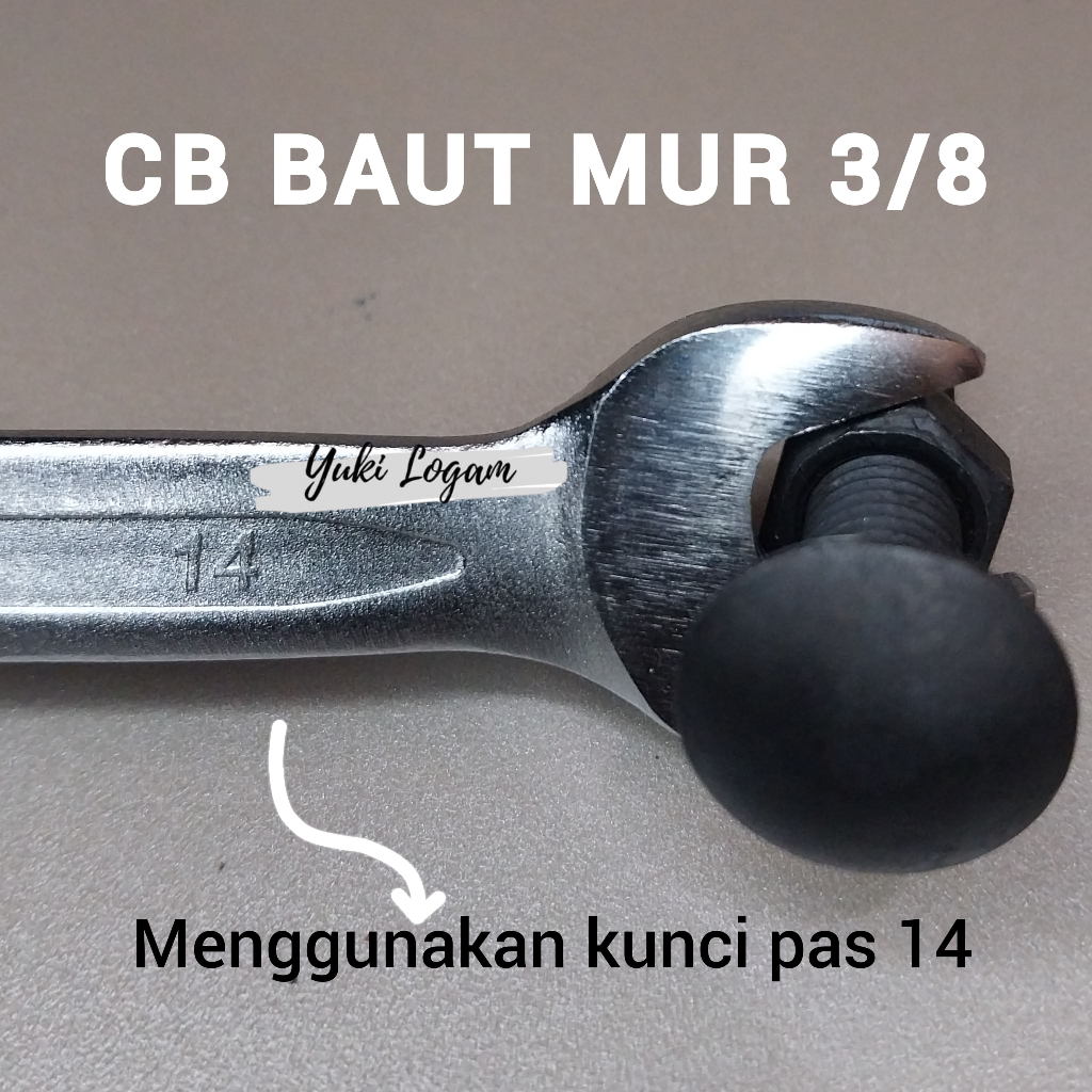 Astrea Fashion 1 Dus Baut Mur Cb 3/8 Baut Mur Kunci 14 Baut Bak Truk Baut Pagar Baut Payung Baut