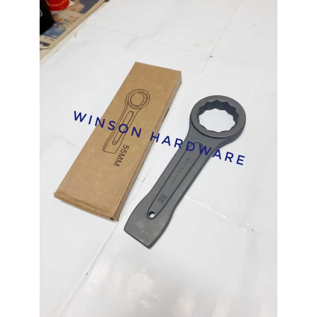 Kunci Ring Pukul Ketok 55 mm WYNNS - Slogging Ring Wrench 55mm