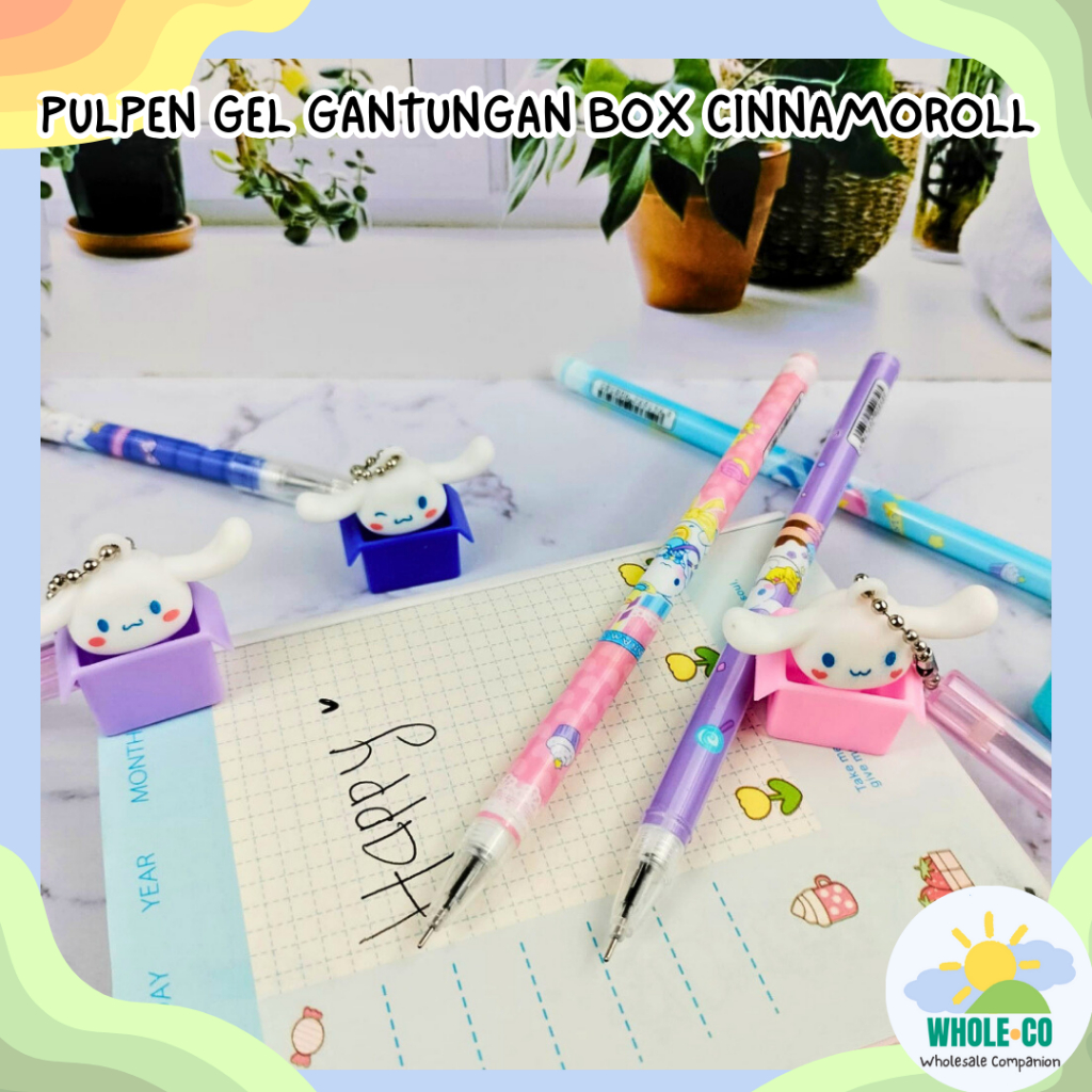 

Pulpen Gel Gantungan Box Cinnamoroll Premium Kardus Sanrio Lucu Unik Imut Termurah Grosir Cod