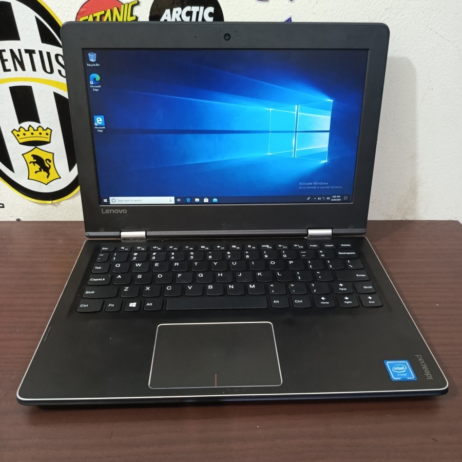 Laptop Lenovo ideapad 3105 intel celeron N3350 Ram 2/500 HDD W10 Second