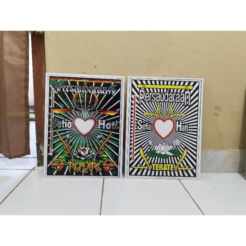 Figura dinding PSHT dari papan mdf