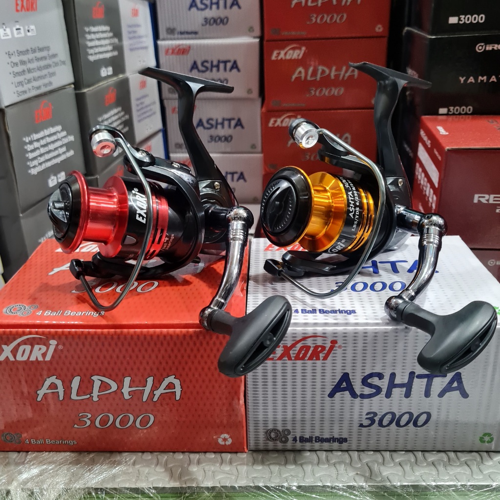 reel exori ALPHA / reel exori ASHTA 1000 3000 5000