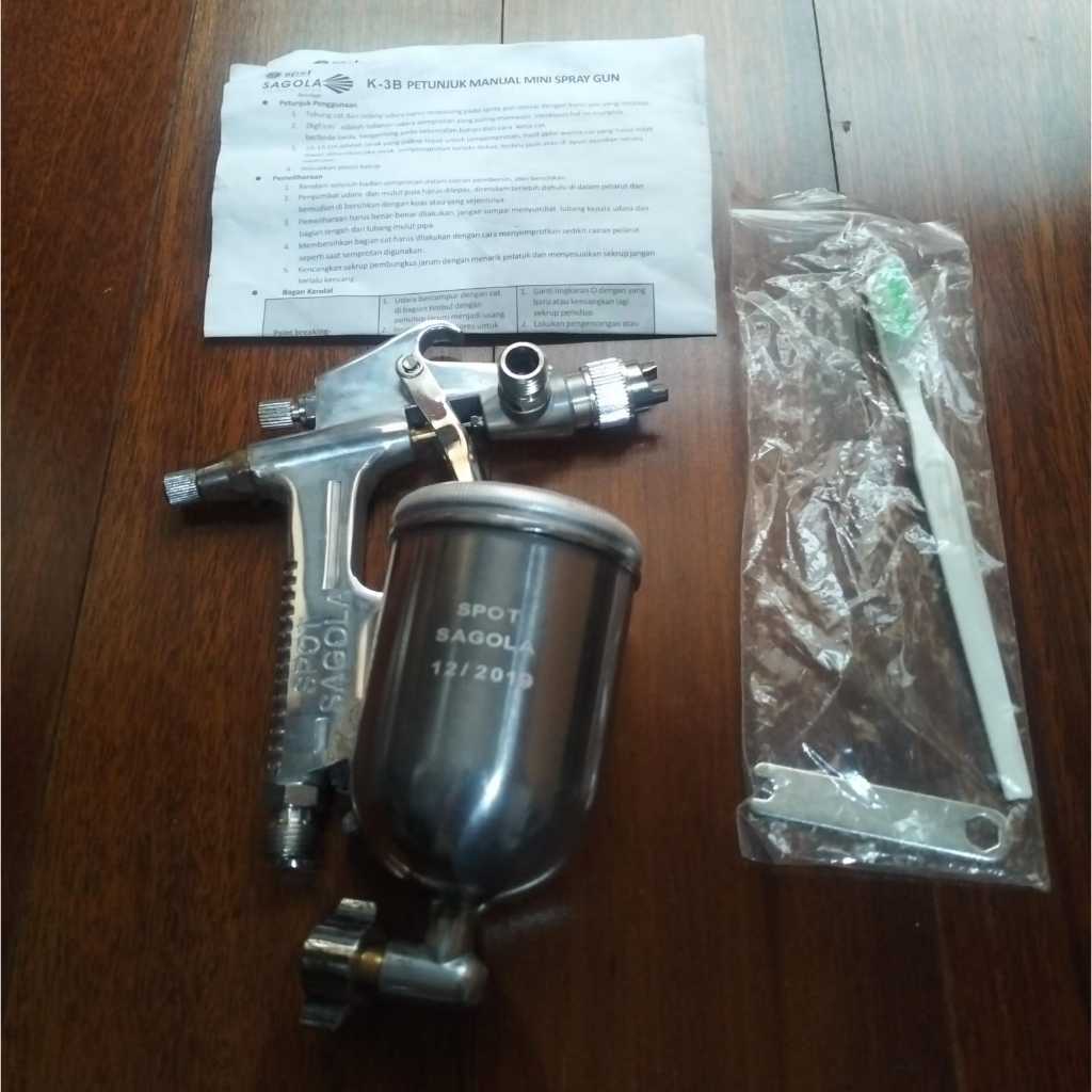 Mini Spray Gun K3 R3 - Spray Gun Mini - Alat Semprot Cat SPOT (SAGOLA)