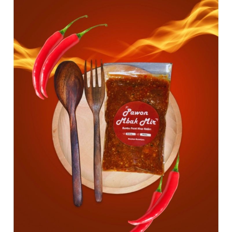

Bumbu Pecel Mbak Mir Khas Kediri tanpa bahan pengawet