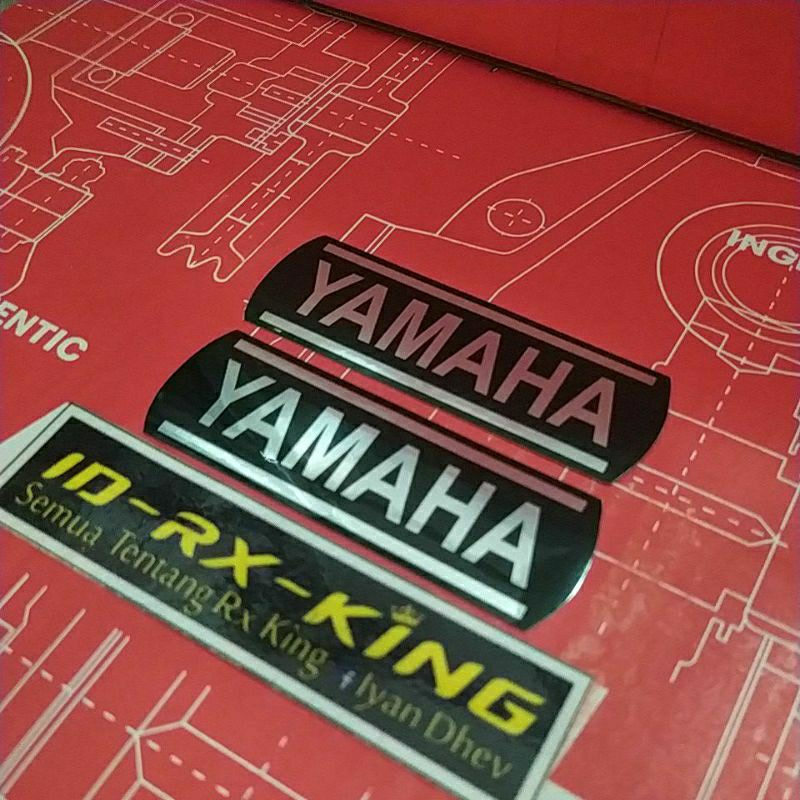 EMBLEM BAK KALTER YT115 RX SPESIAL HARGA UNTUK SEPASANG KIRI KANAN