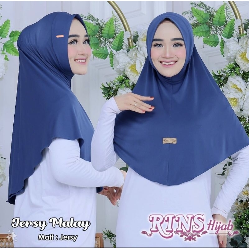 Jilbab Bergo Hamidah Non Pet Jersy/Hamidah Non Pet Daily