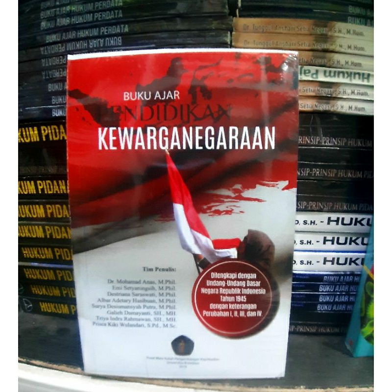 Buku ajar Pendidikan Kewarganegaraan (tim penulis UB)