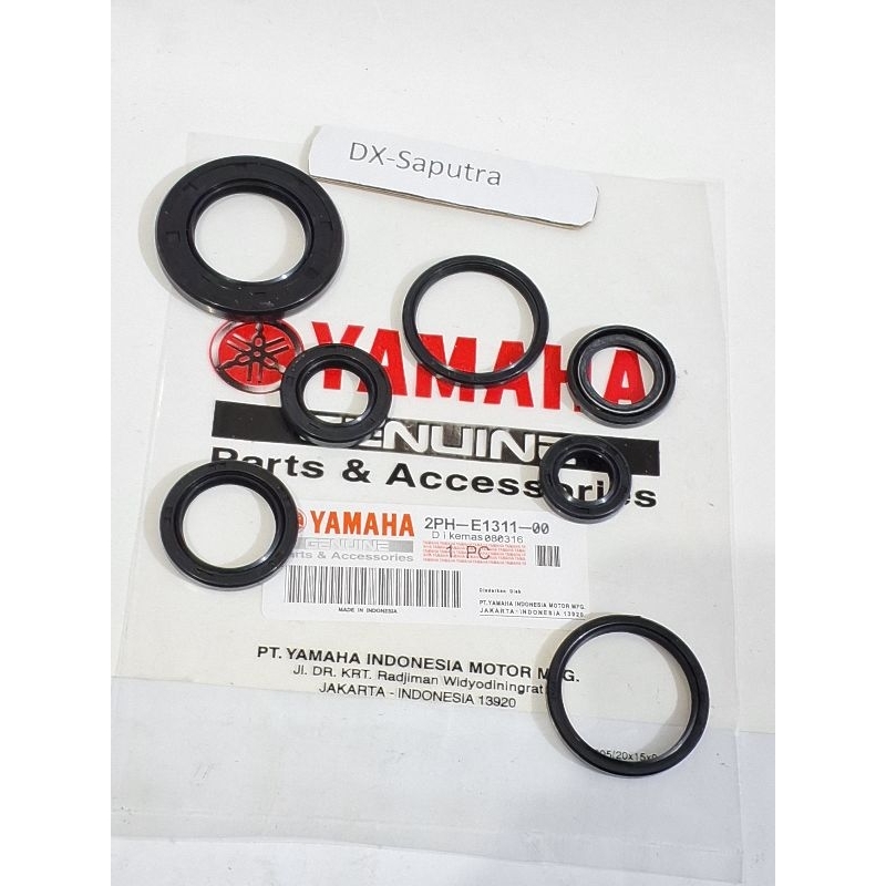 Seal mesin komplit 2PH yamaha Mio M3 Soul GT 125 Mio S Z