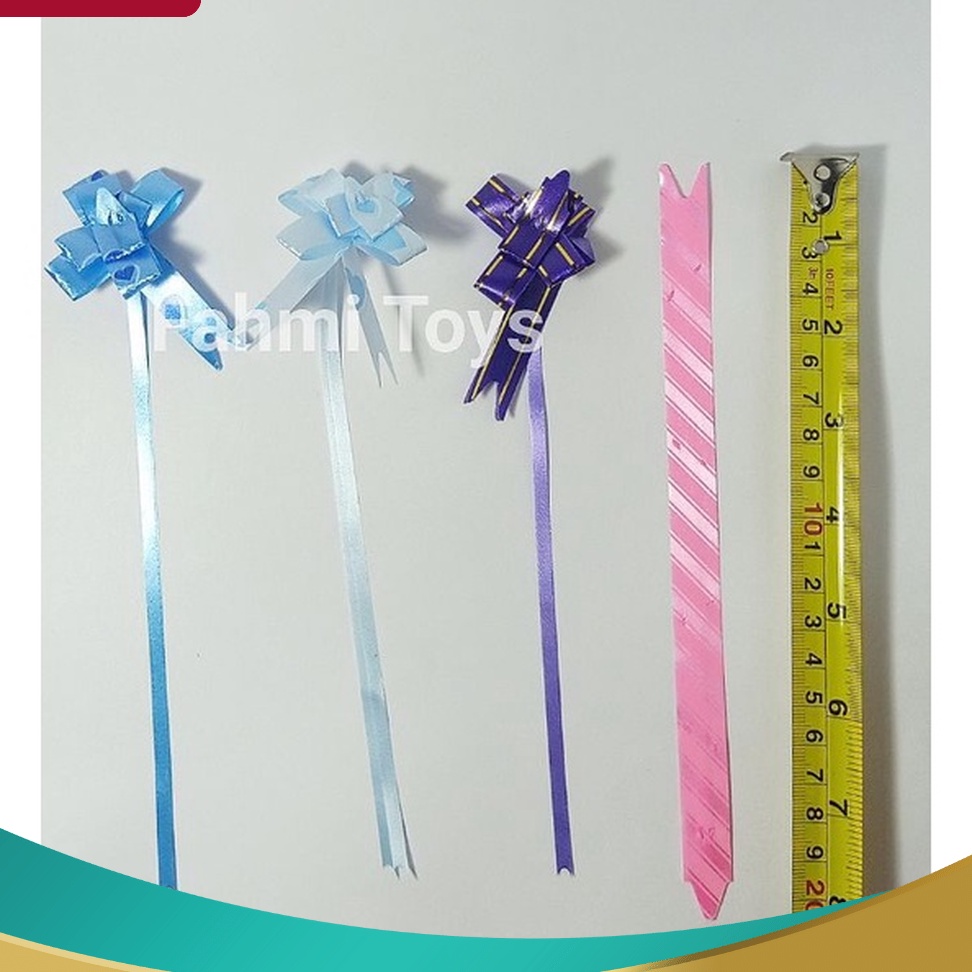 

SERENTAK 2pcs pita tarik pita untuk kotak kado pita parsel grosir mainan