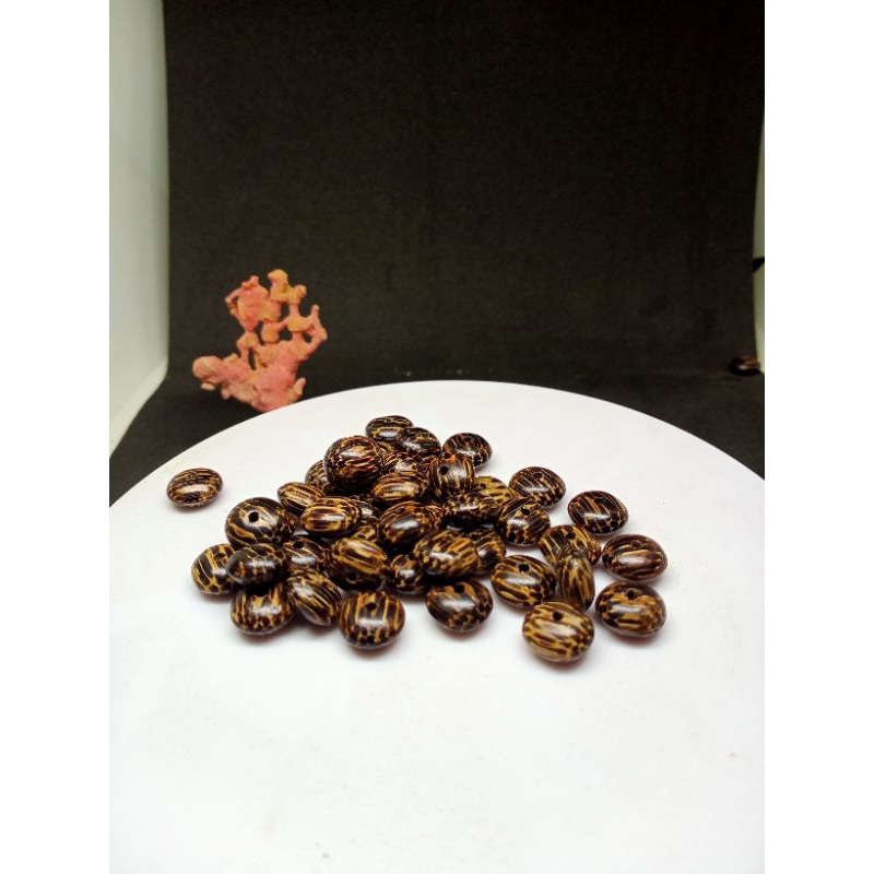 liwung macan pipih 10 mm butiran bracelets