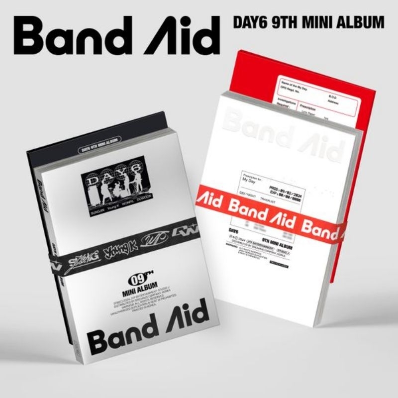 [PO] DAY6 - 9th Mini Album [Band Aid] / ALBUM DAY6 BAND AID