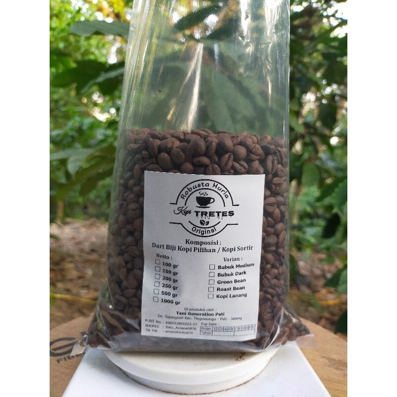 

Biji Kopi Sangrai/Biji Kopi Roas Bien/Kopi Sangrai/Kopi Matang/Kopi Muria Asli Original/500 gram Kopi Tretes