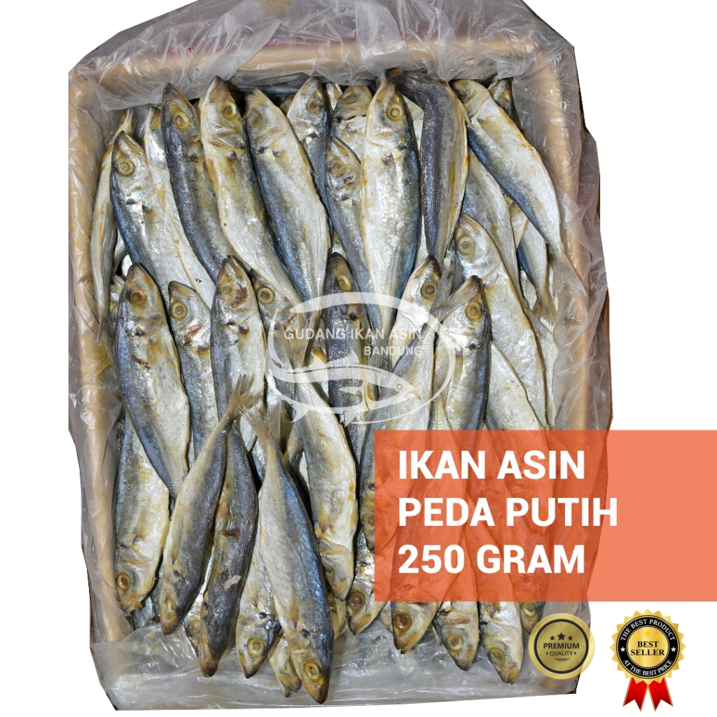 

Ikan Asin Peda Putih Super 250 gr