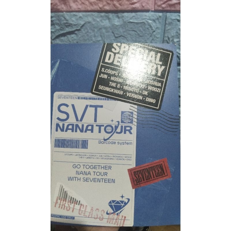 BUNDLING SEVENTEEN NANA TOUR BEHIND PB, PB PHOTOBOOK SG SEASONS GREETING 2023 THE STORY OF EROS