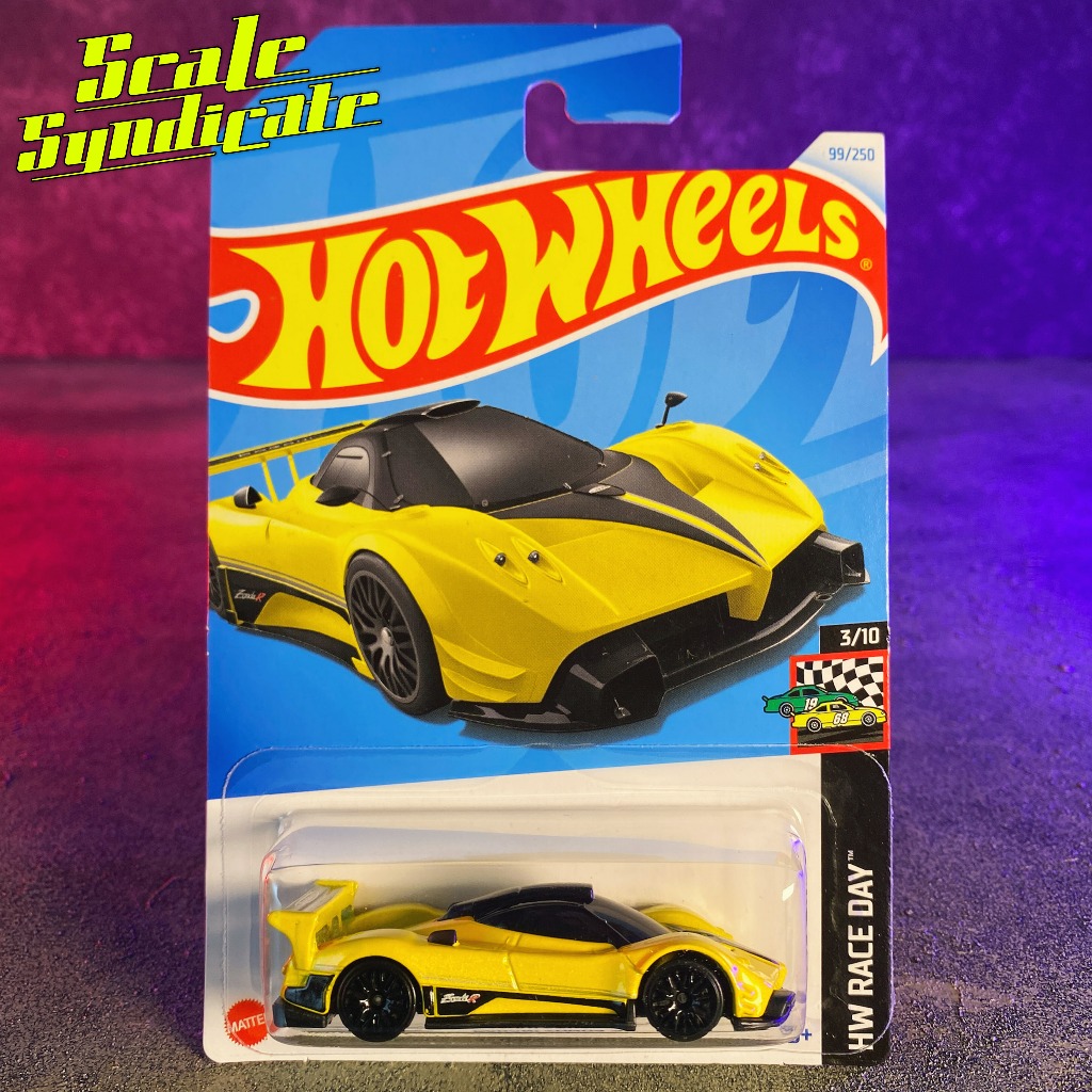 Hot Wheels Pagani Zonda R Kuning Hitam Bugatti Bolide Chyron Veyron Putih Biru Merah Speed Machines