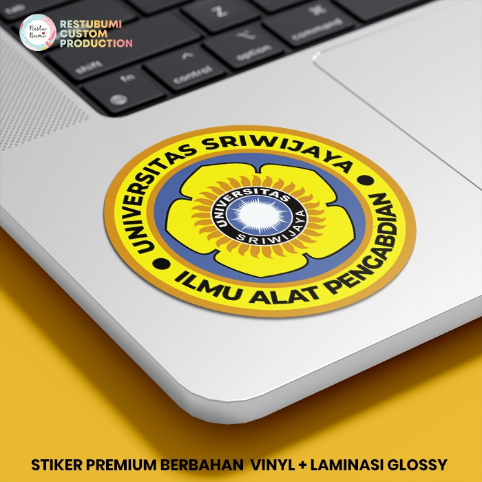 Stiker Premium Vinyl UNSRI Universitas Sriwijaya