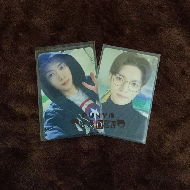 PHOTOCARD NCIT JAEHYUN MARVEL TAEYONG KACAMATA NCT 127