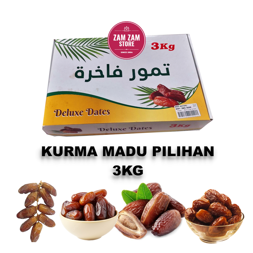 

Kurma Madu Premium isi 3kg (produk pilihan)