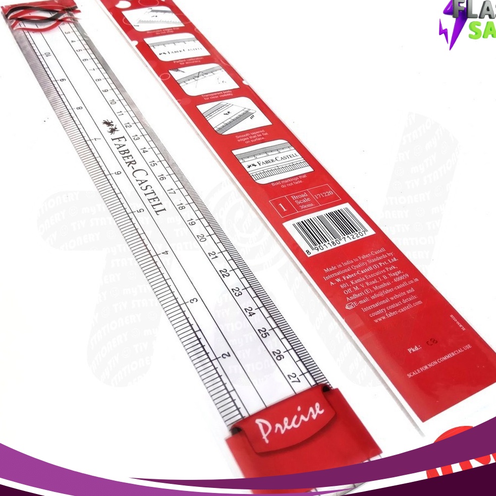 

BONANZA Penggaris Faber Castell 3 cm