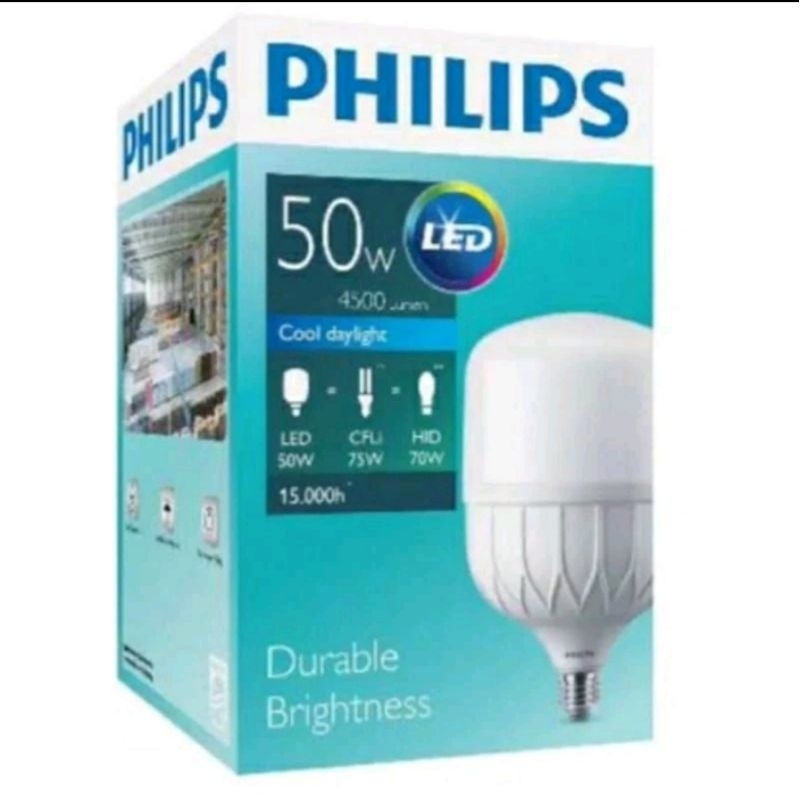PHILIPS LED TRUE FORCE 30.40.50 WATT COLDAYLIGHT E27/ BOHLAM LAMPU PHILIPS ORIGINAL