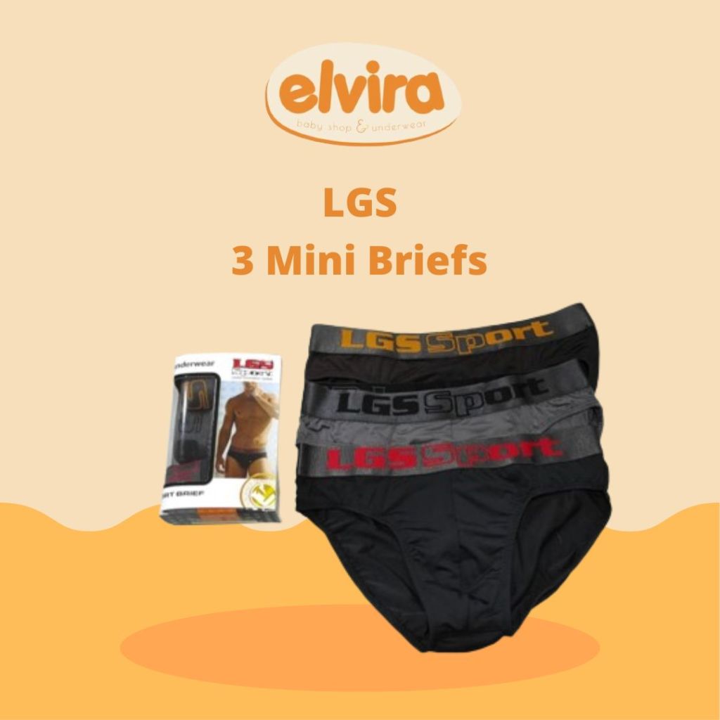 LGS Underwear 3 Sport Brieft
