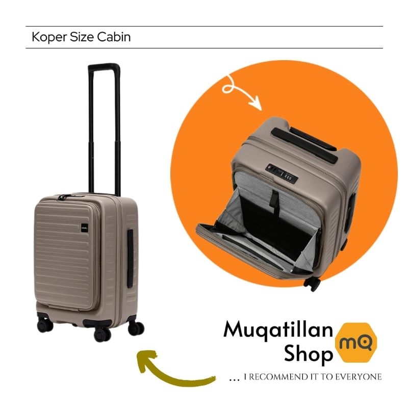 Koper Lojel cubo front Laptop size cabin/Small 21 inch