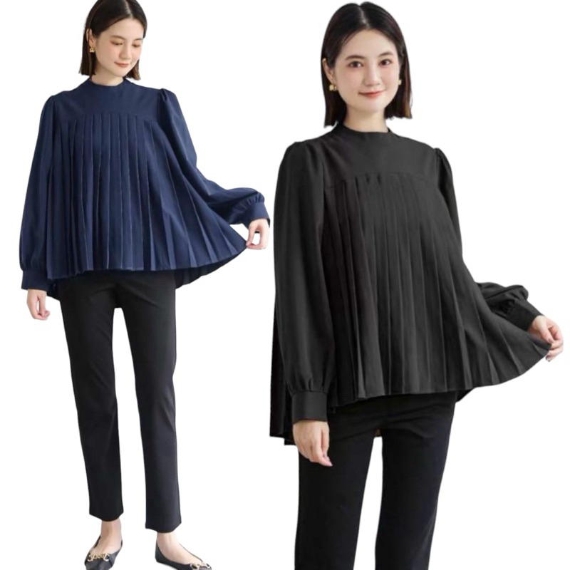 BANGKOK PLEATS BLOUSE