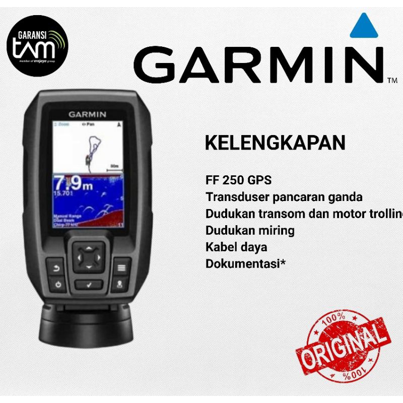 Gps Garmin Fishfinder 250 Baru