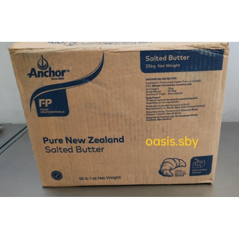 

Anchor Butter SALTED 1kg