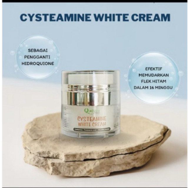 QADIZZA CYSTEAMINE WHITE CREAM by DR LELY FAUZIAH