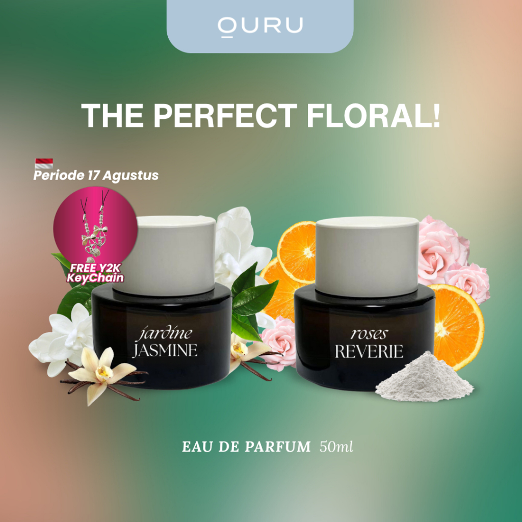 Skinouru Bundle Perfume Roses Reverie & Jardine Jasmine