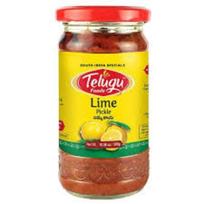 

TELUGU FOODS LIME PICKLE 300GM