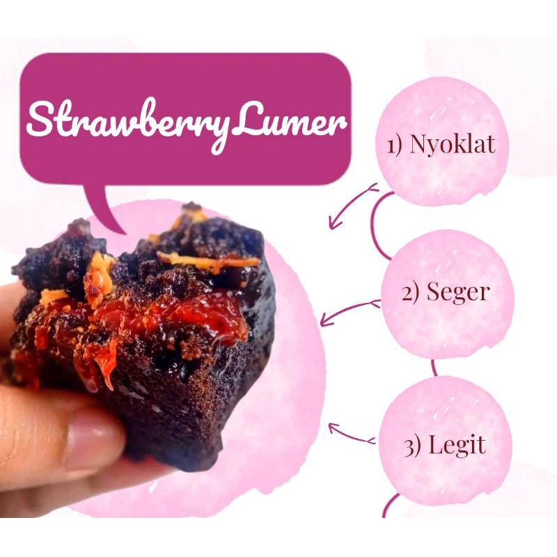 

BROWNIES PREMIUM LUMER STRAWBERRY SIZE S