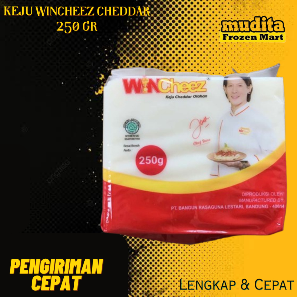 

Keju WINCHEEZ CHEDDAR 250 gr Medan