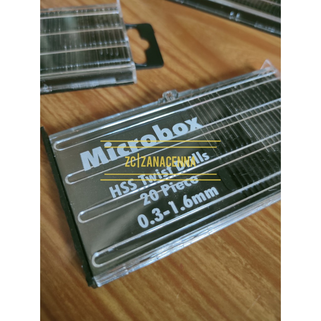 Bor Rojok Spuyer Pilot jet Bor Tangan Manual + 20pcs Mata Bor Microbox