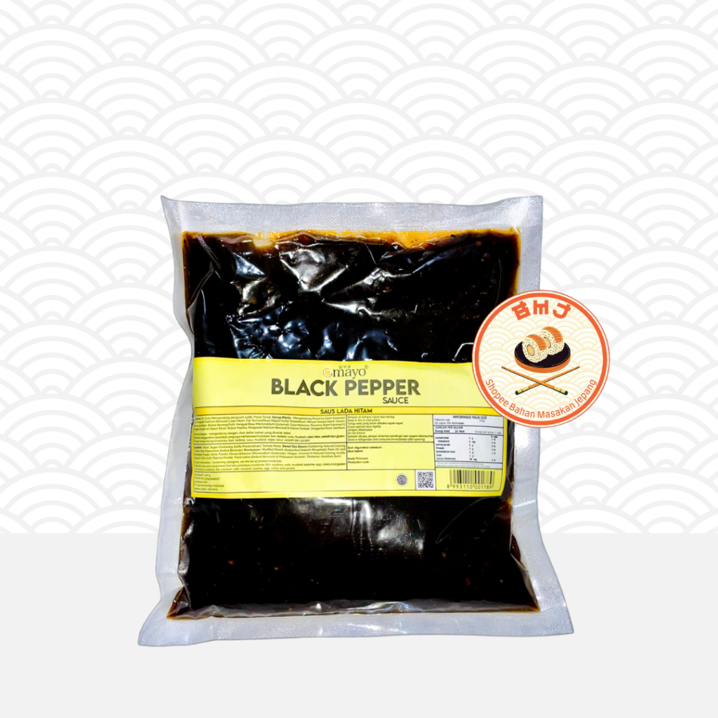 

Omayo Blackpepper Sauce 500g - Saus Lada Hitam ala Resto