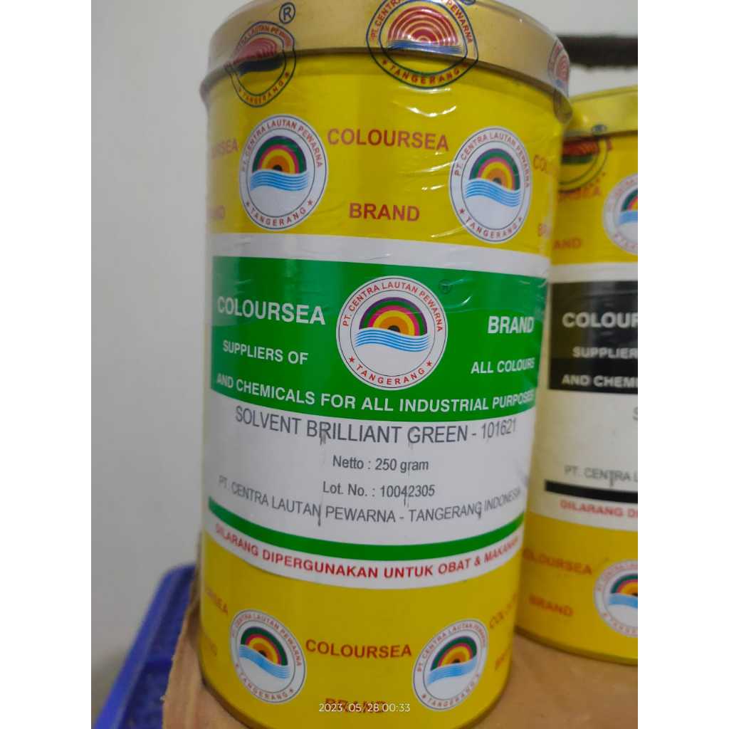 

PEWARNA MINYAK COLOURSEA SOLVENT BRILLIANT GREEN 101621